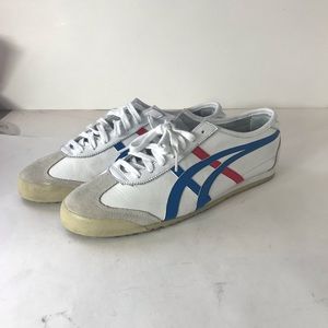 Onitsuka Tiger DL408 Men White Red Blue Original